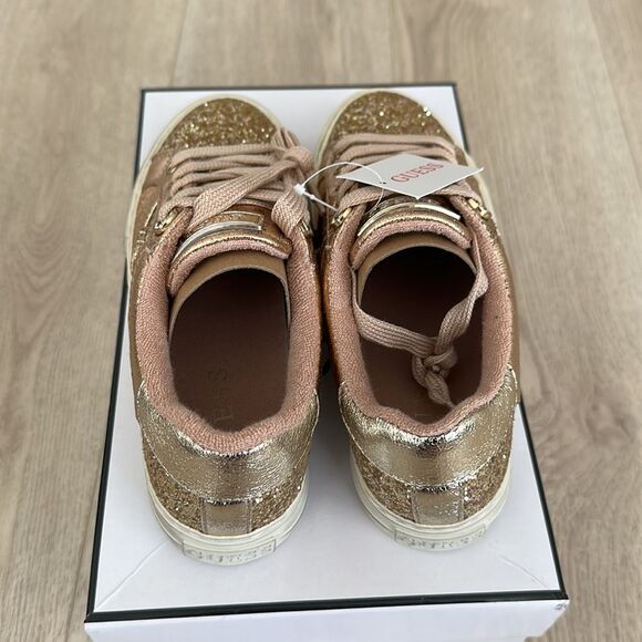 Gold glittered sneakers - Picture 10 of 15